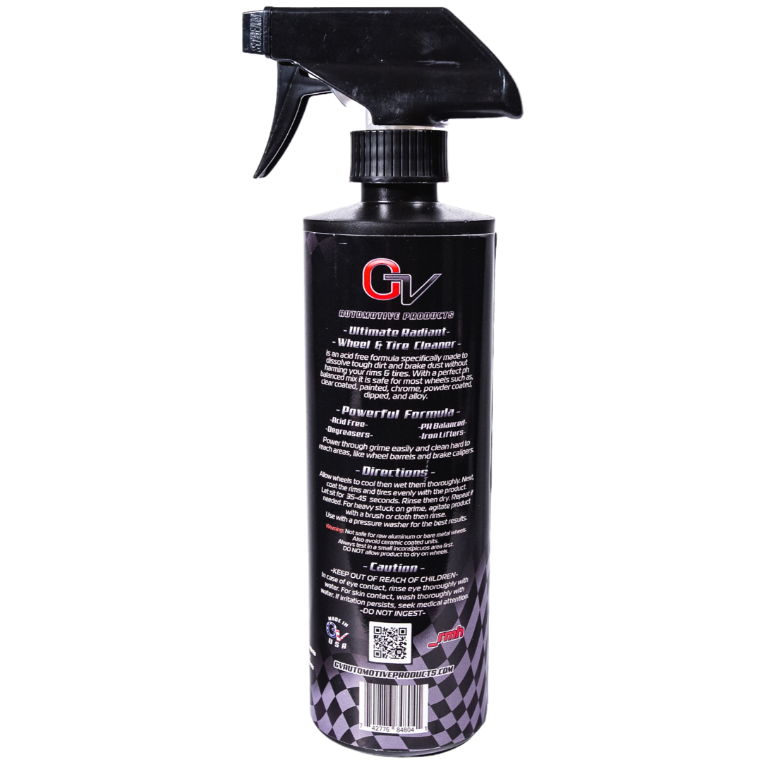 Ultimate Radiant Wheel & Tire Cleaner - GV Automotive Products